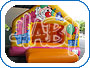 HABY dječji rođendani - zračni jastuk Clown Party Bounce