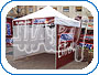 HABY expo šator 3 x 3 m - Snickers